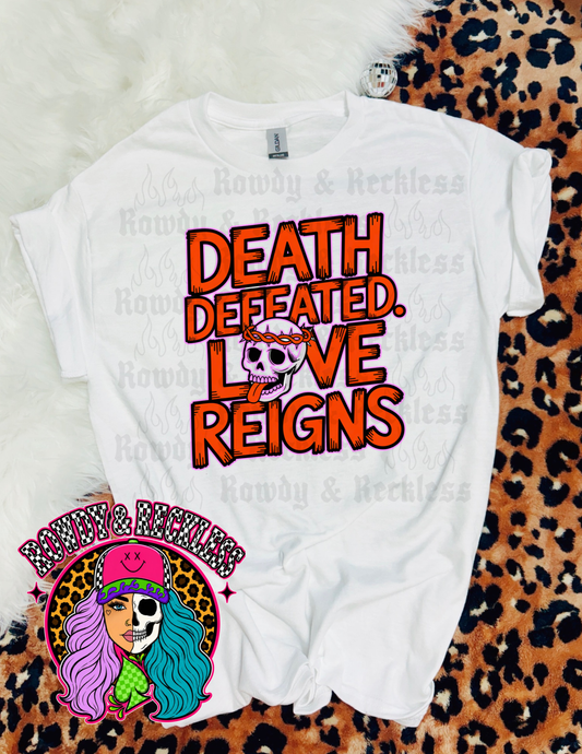 Death defeated
