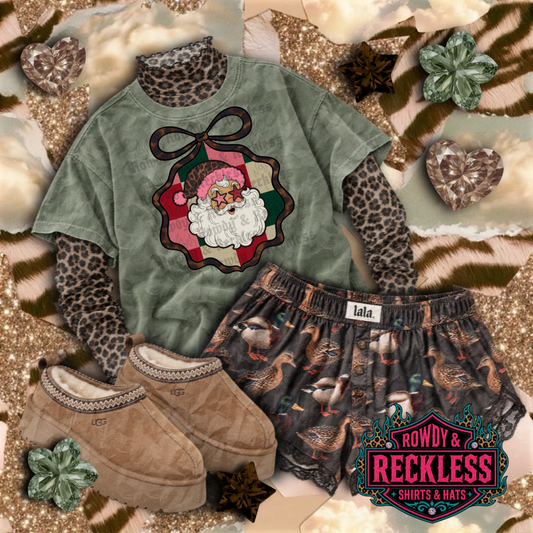 Retro Christmas Santa