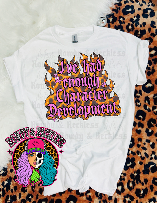 Character development (cheetah)