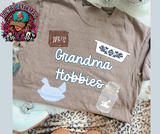 Grandma hobbies