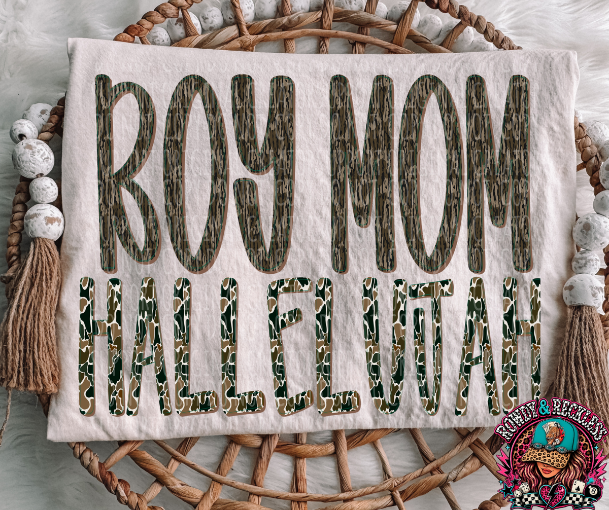 Boy mom hallelujah