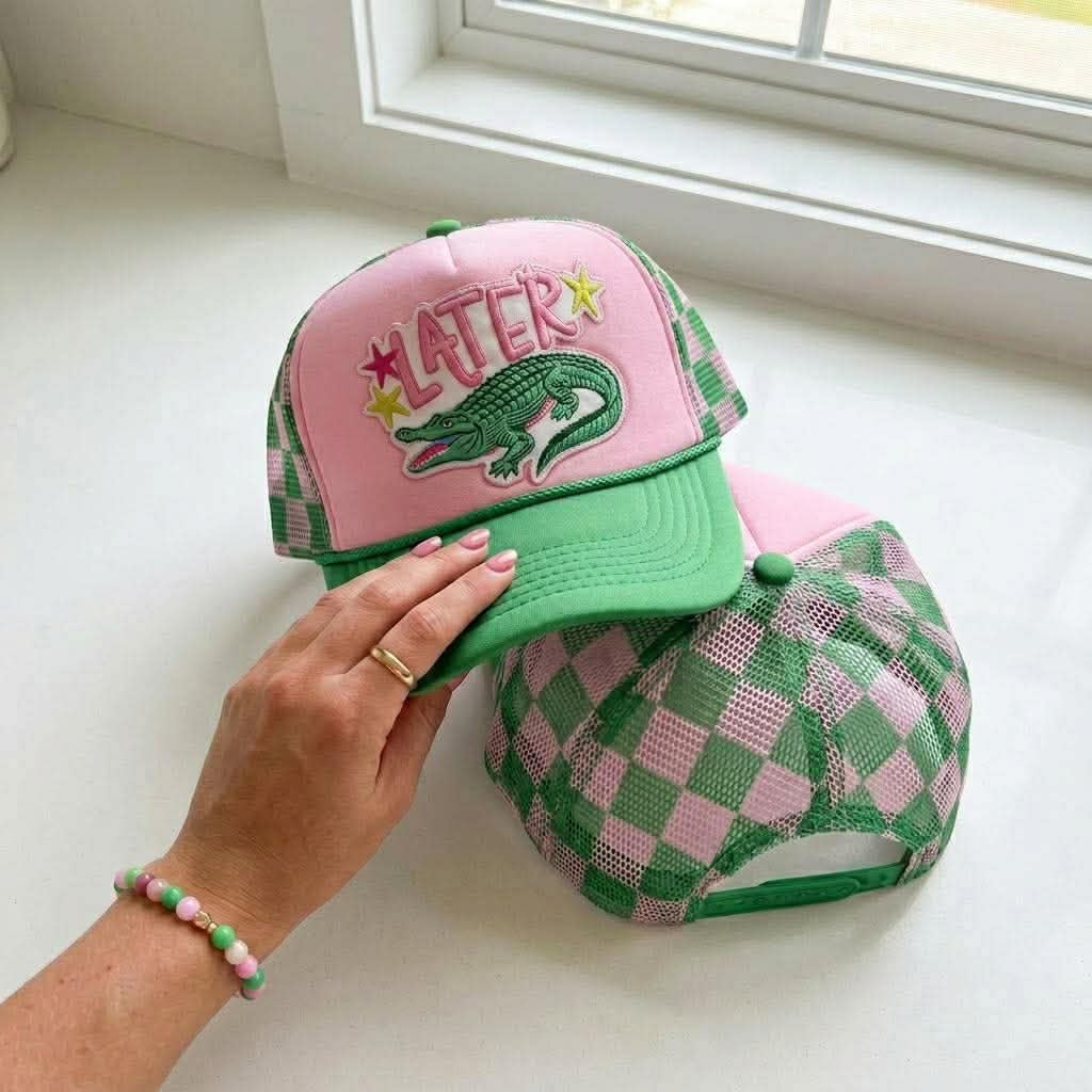 Later Gator Trucker Hat 🐊✨